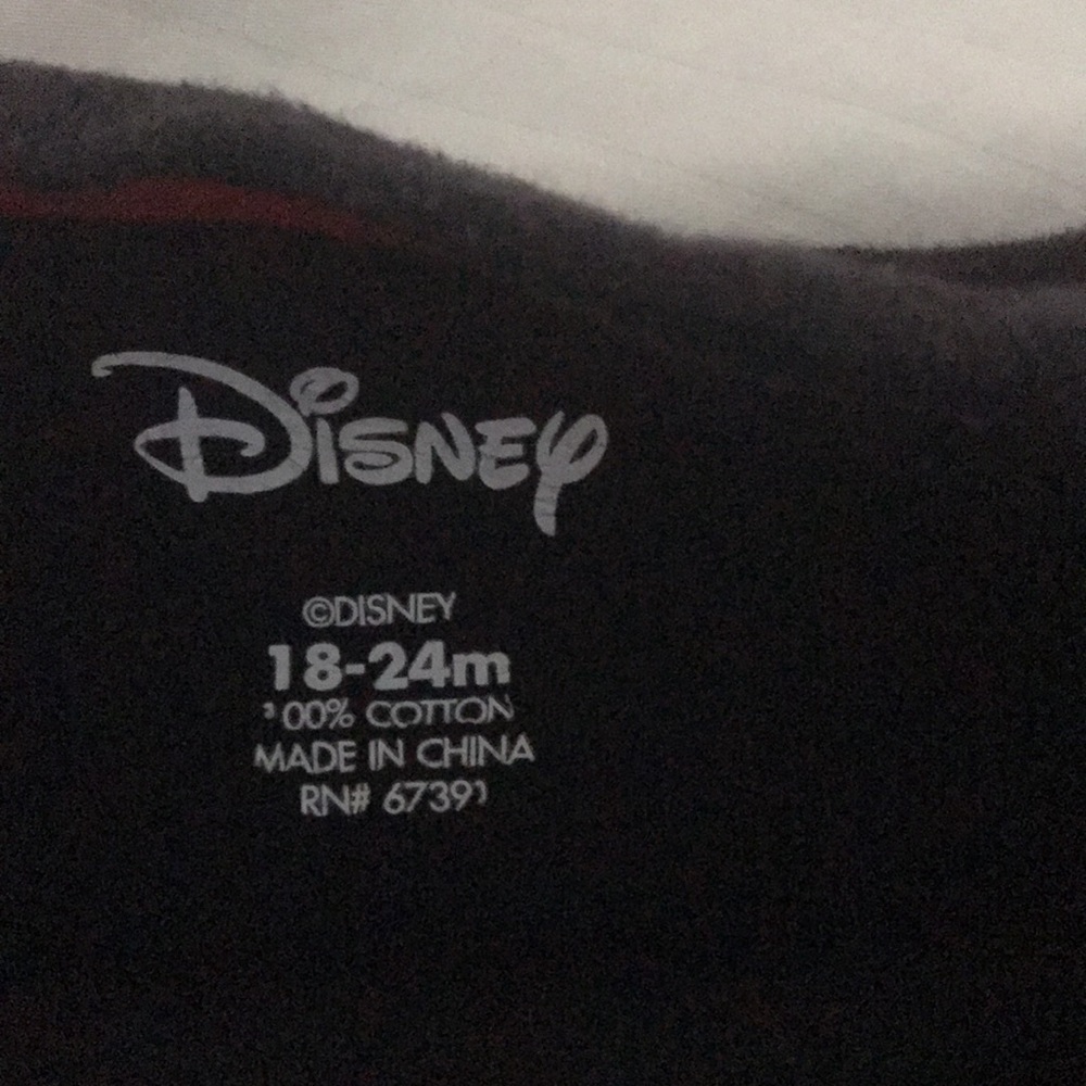 Black Mickey T Shirt - Picture 2 of 3
